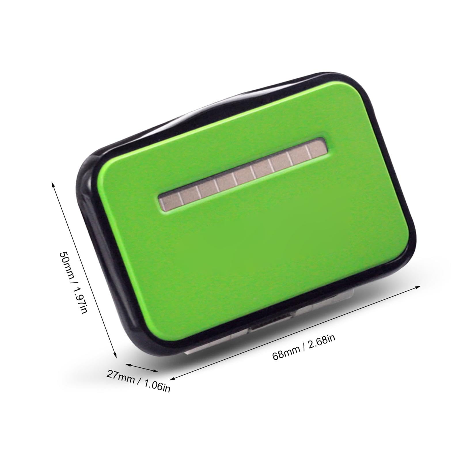 Podomètre solaire, compteur de pas pour la marche - Podomètres précis pour les pas avec grand écran LCD - Podomètre à énergie solaire avec clip de taille, distance de marche en miles/km