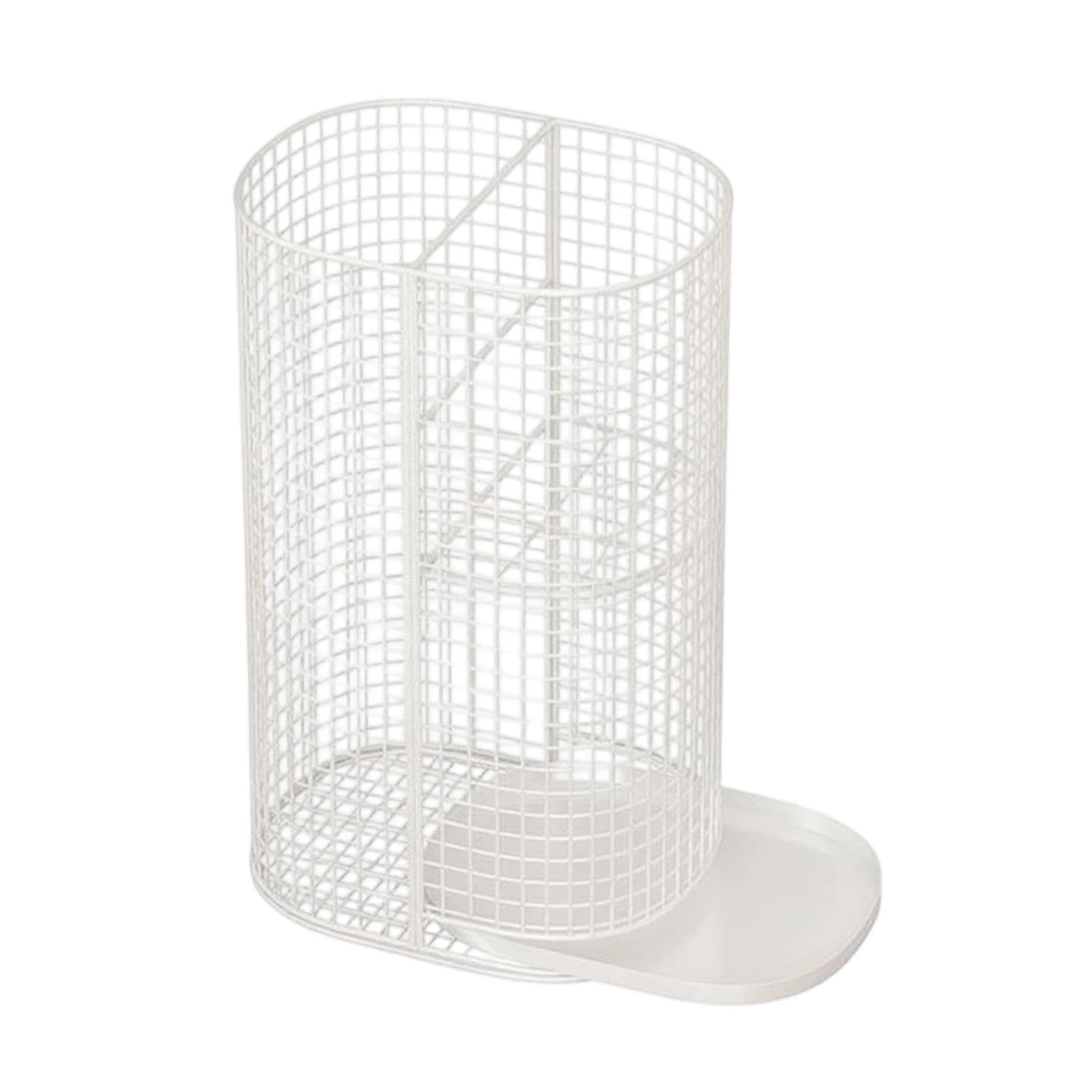 Colcolo Soporte para, Soporte portátil Multiusos para Bastones Senderismo, Estante Almacenamiento para Pasillo o Garaje, Blanco