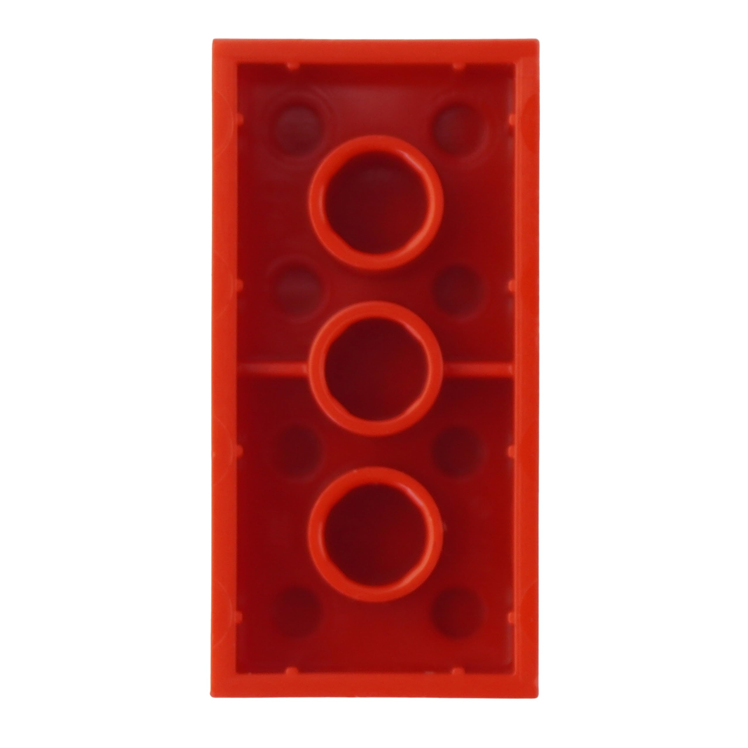 LEGO Classic 100 pièces 2 x 4 Pierres avec séparateur de Pierres (Rouge)