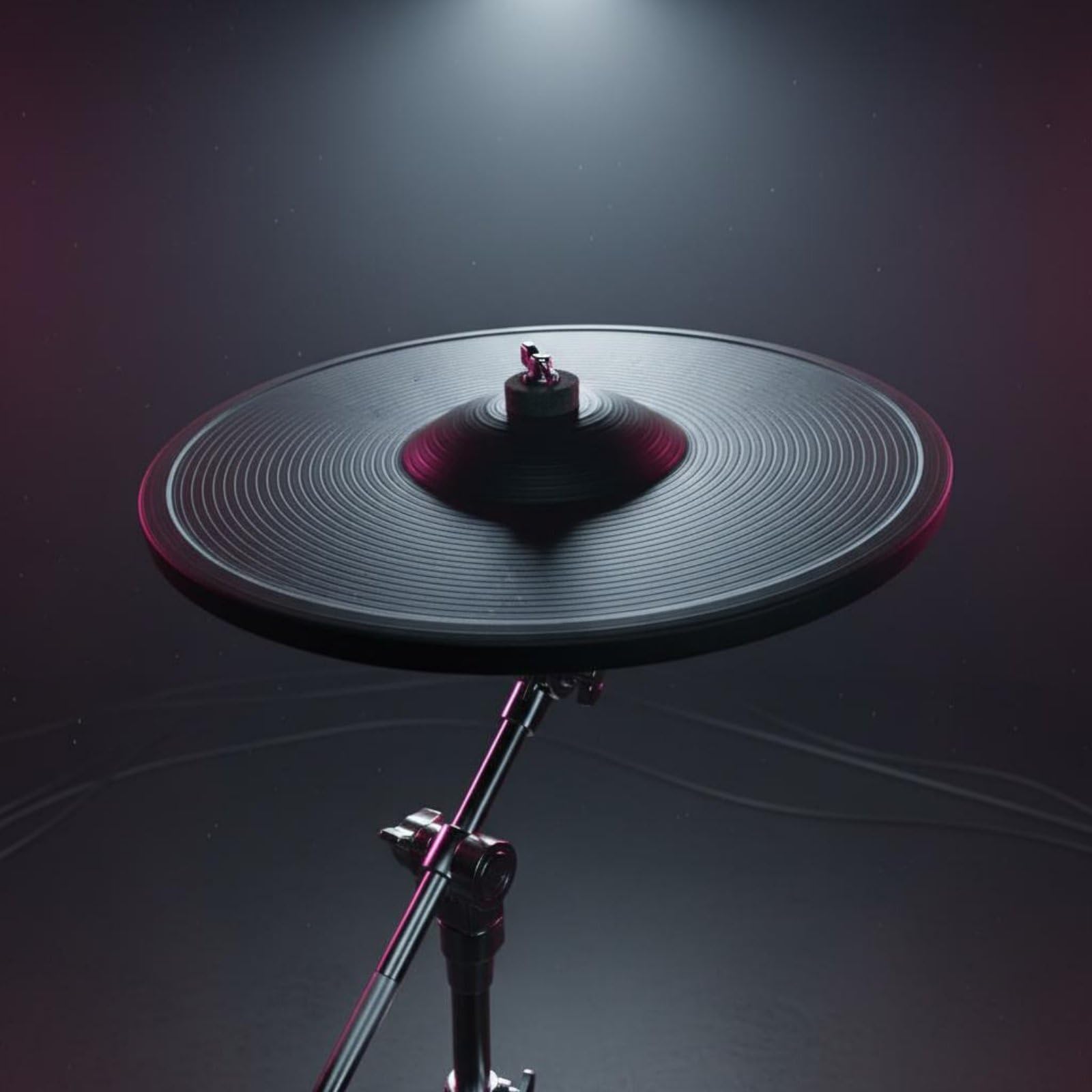 Piatto Elettronico Batteria Pad Trigger Accessorio Musicale Risposta Rapida Compatibilità Universale Adatto Percussioni Studio Scuola, Fan1TriggerCymbal