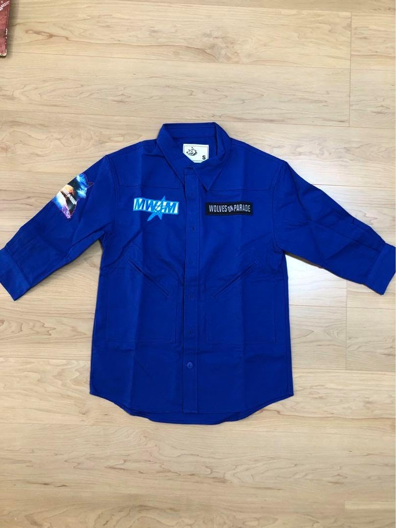 MAN WITH A MISSION 2024福袋 戦闘服 7分袖 M（ブルー）