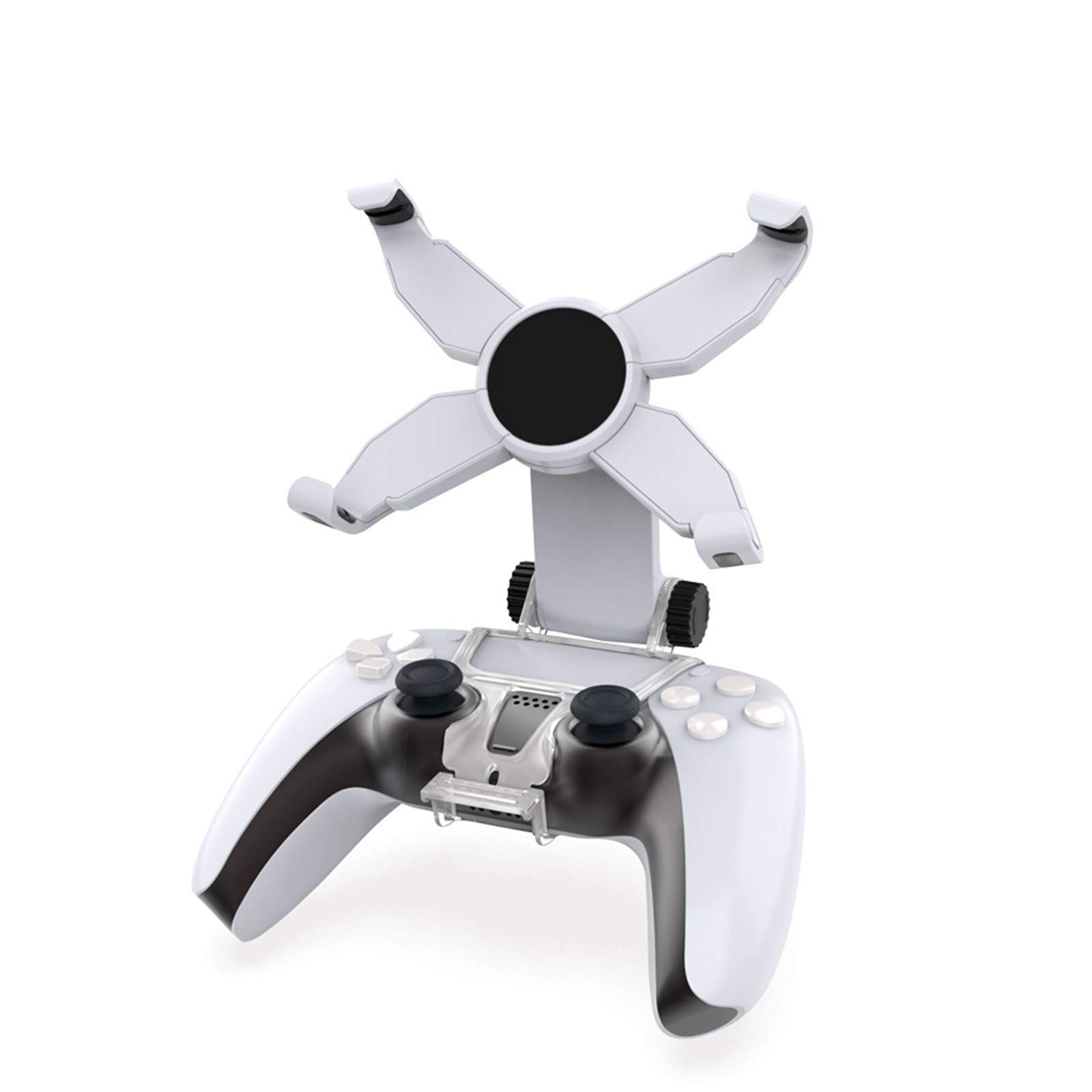 Queen.Y Support de Téléphone pour Manette PS5 avec Pince Réglable