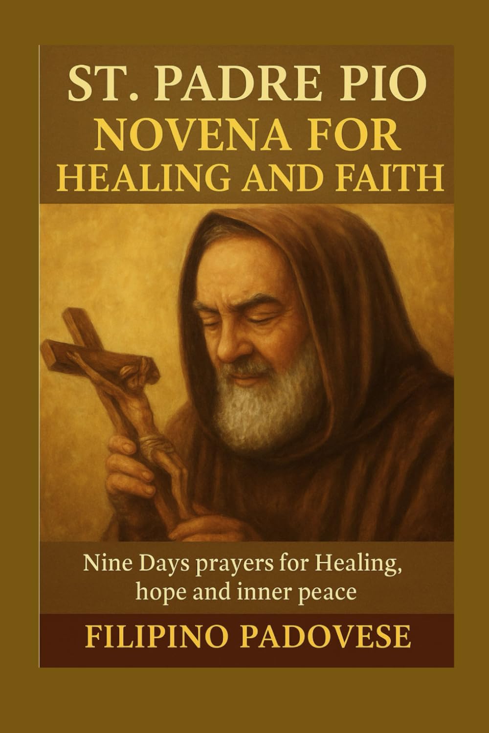 ST. PADRE PIO NOVENA FOR HEALING AND FAITH: Nine Days Prayers for Healing, hope and inner peace (Filipino Novena Prayer Books)