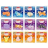 【ポケ モン3種類 各4枚セット】めぐりズム 蒸気でホットアイマスク 個包装 バラ売り 12枚 蒸気浴 温かい 癒し リラックス ふっくら ふわふわ 気持ち良い 心地よい 香り付き 優しく包み込む じんわり ほぐれる しなやかにフィット 快適 ひとり時間 おやすみ前 あったか蒸気 受験 受験生 卒業 バラマキ