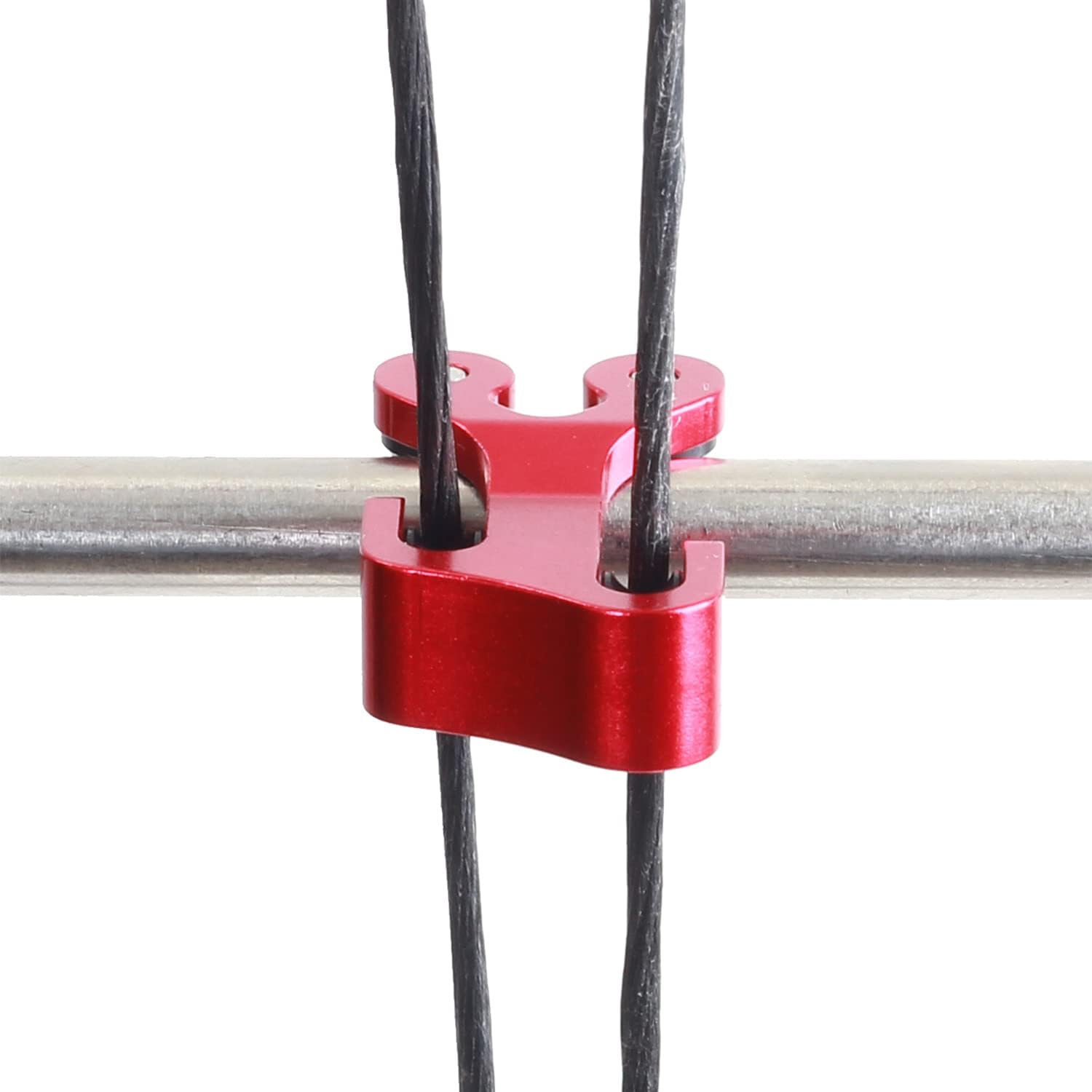 Compound Bow Cable Slide - Bow String Splitter Roller Glide - Bowstring Cable Guide for Smooth & Silent Hunting Shooting, Durable Bow String Rollers for Enhanced Arrow Speed & Accuracy