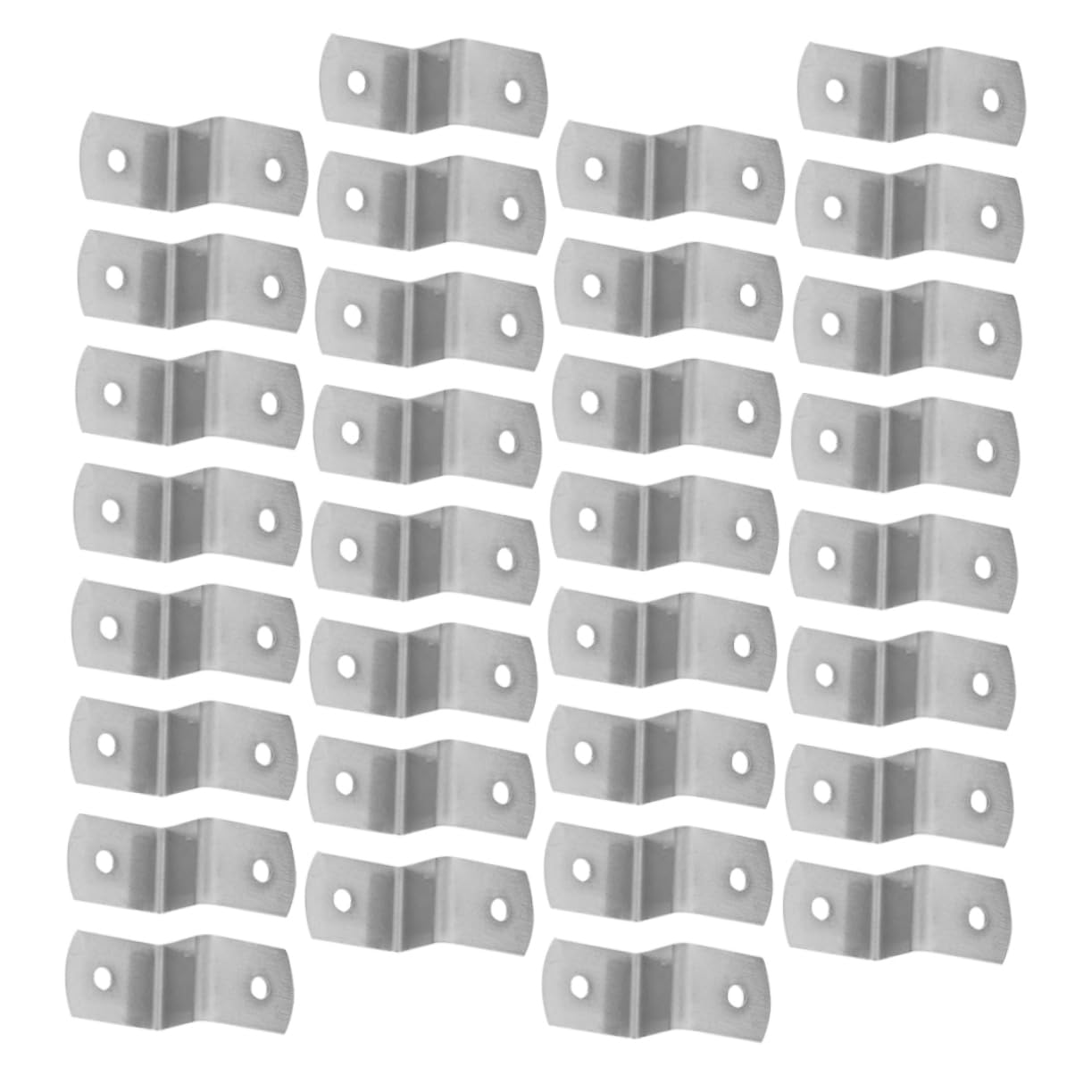 KONTONTY Picture Frame Braces 50pcs z Clips for Table Tops Hardware Hook Corners Photo Frame Clips