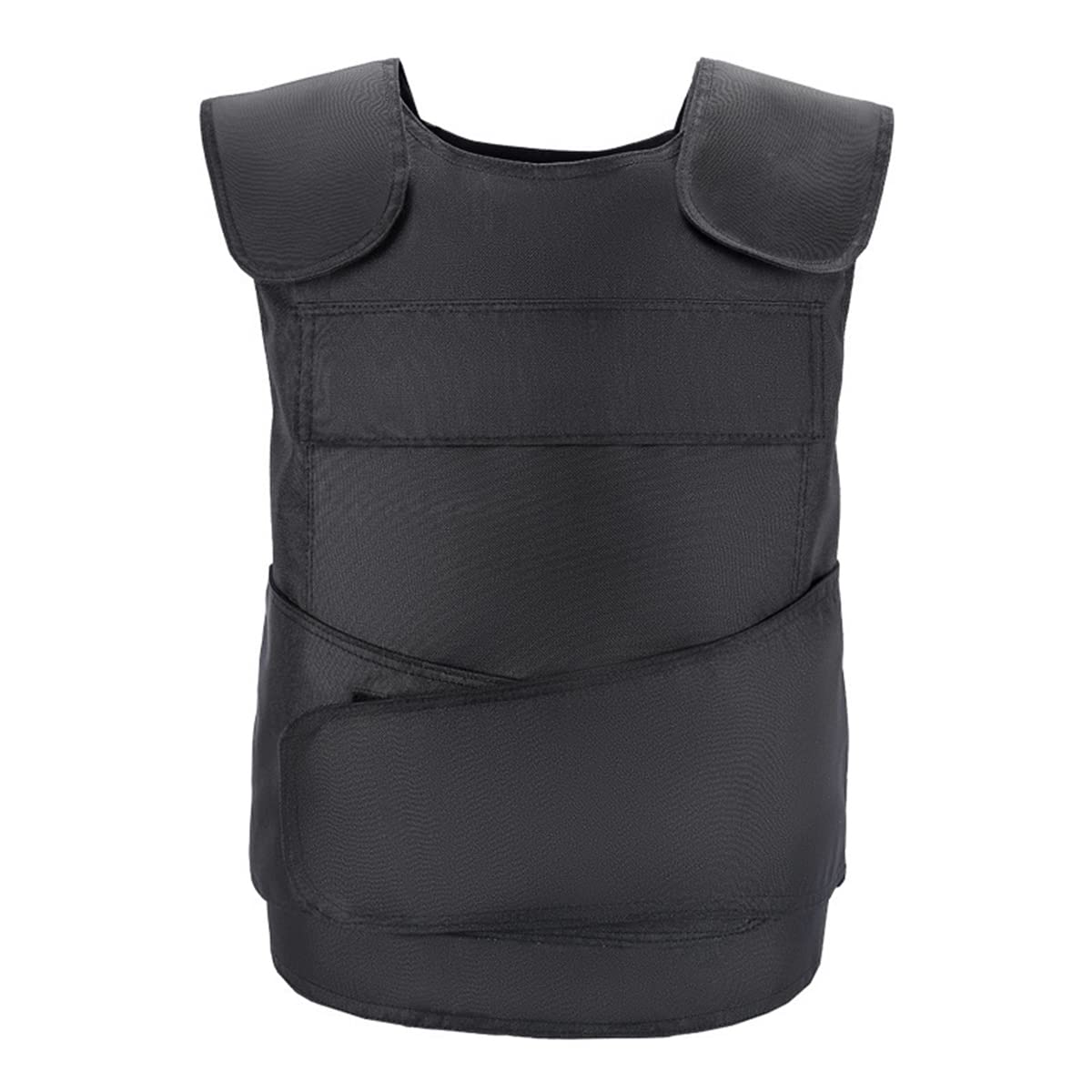 Tangdao Unisex Black Professional Stab Proof Vests Tungsten Steel Stab Proof Plates Adjustable Covert Tactical Vest (One Size-1)
