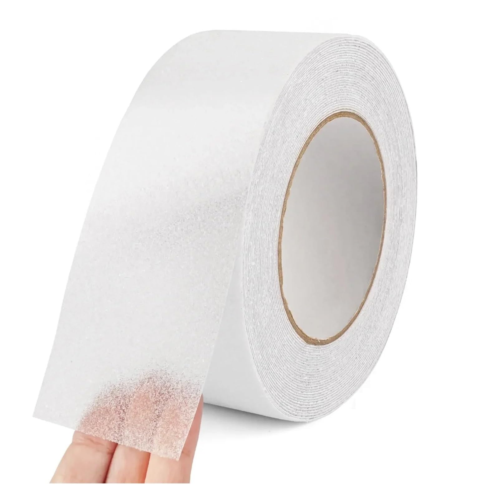 Taśma antypoślizgowa PEVA Czarna i przezroczysta – wodoodporna, do podłóg w łazienkach basenach(Clear 5cm X 5m)