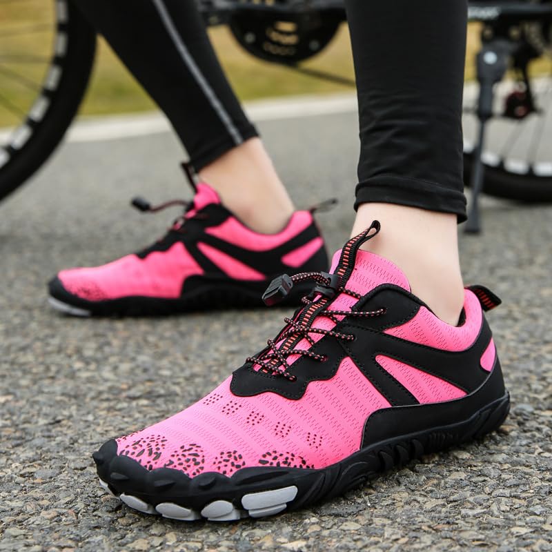 Scarpe da trekking a piedi nudi per donna e uomo 2024 nuove scarpe sportive traspiranti e antiscivolo con punta larga scarpe estive da guadare scarpe da acqua scarpe da ginnastica morbide