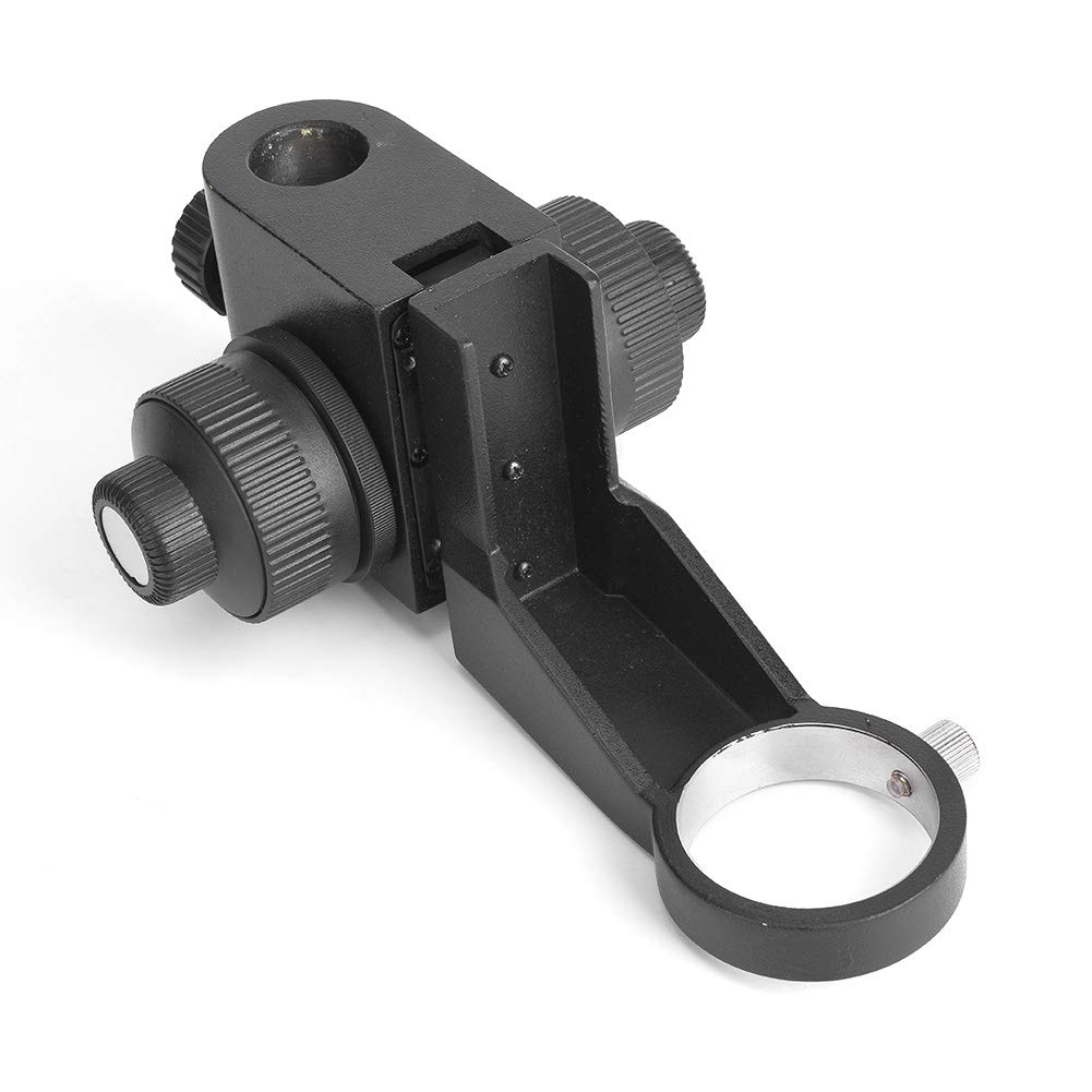 FLEXMAN Mikroskop Ständerhalter, Universell Verstellbare Mikroskop Ständerbasis aus Metall, Ständerhalterung mit Kugellager für Zoom Stereomikroskope