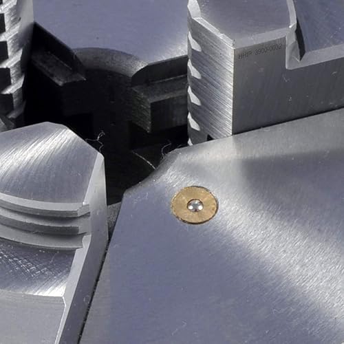 Miniatura 4 de HHIP - Mandril para torno de 3 mandíbulas, auto centrado, negro liso (varios tamaños 3 pulgadas - 12 pulgadas), 1