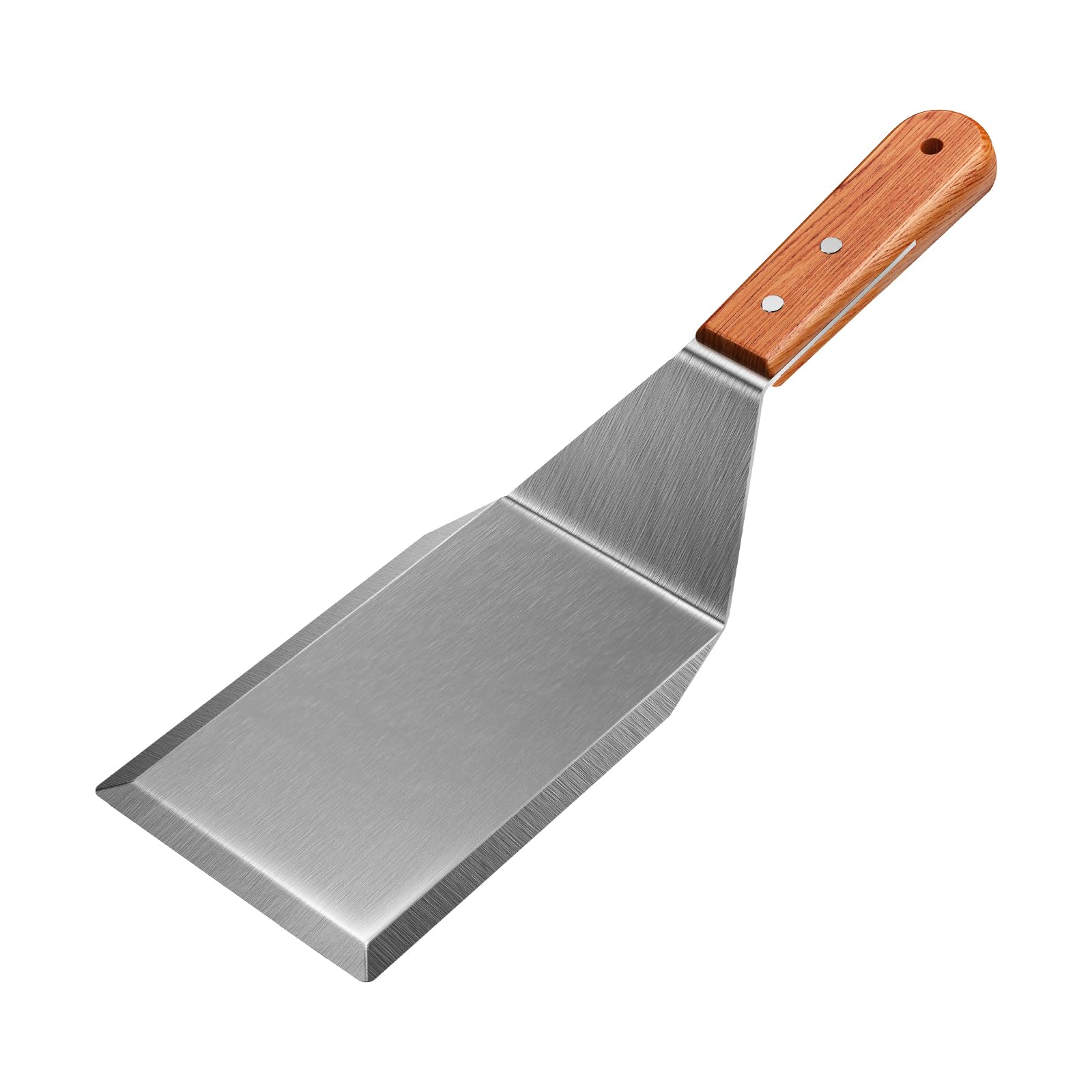 Griddle Spatula, Metal Spatula for Cast Iron Skillet, Grill Stainless Steel Spatulas with…