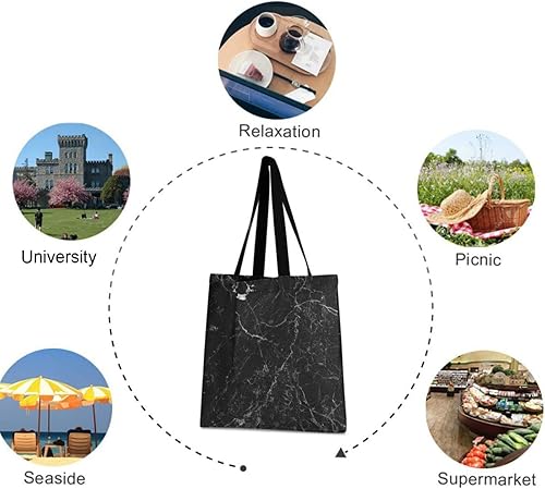 Miniatura 4 de visesunny Bolsa grande de hombro, bolsa de viaje informal para mujeres, damas, niñas, adolescentes, gimnasio, playa, uso diario