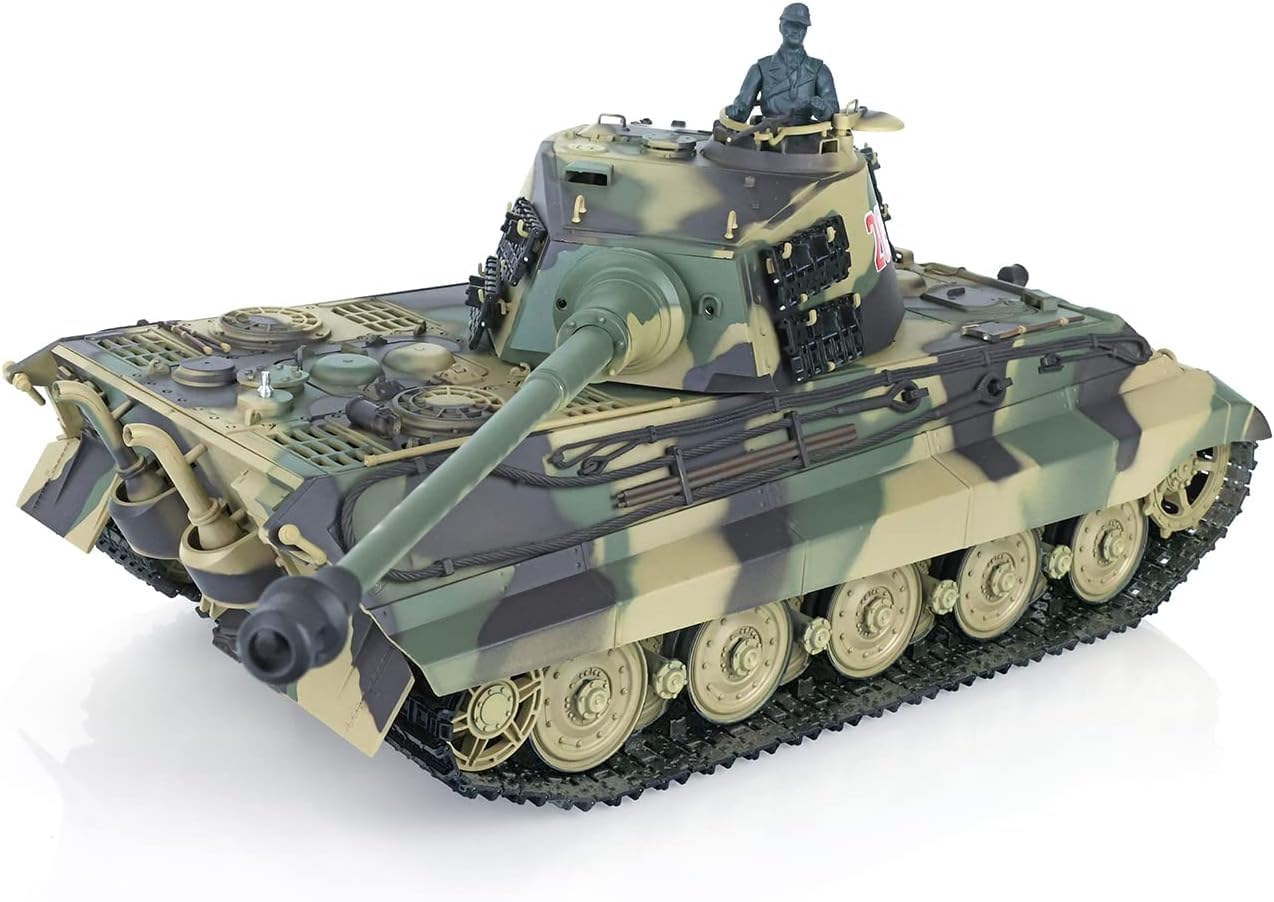 ホビーラジコン Heng Long 1/16 German King Tiger RC Amazon.com