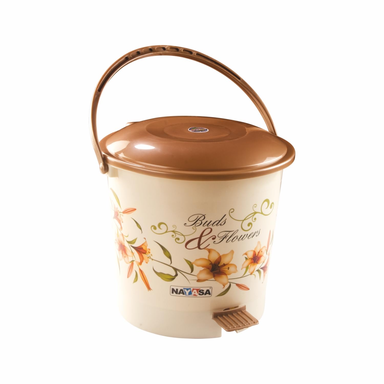 Nayasa Funk Pedal Bin - Step-On Waste Bin -6