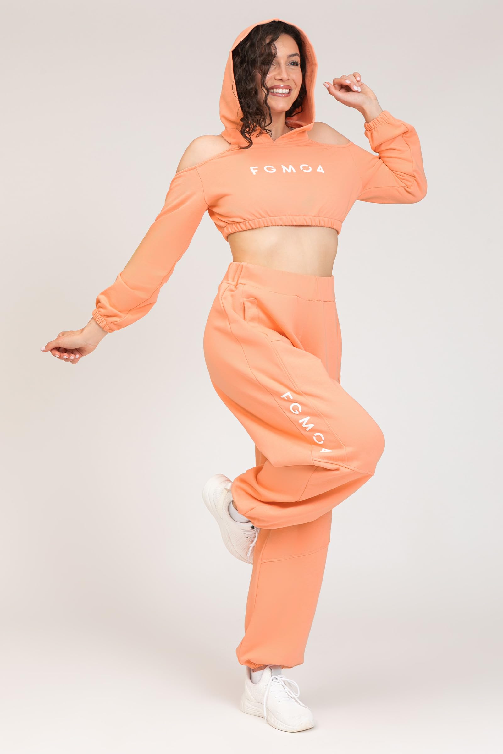 FGM04 Pantalone Jogger Oversize Jasmine Donna