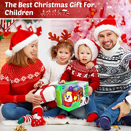 Baby Toys 12-18 Months Musical Train Kids Toys For 1 2 3 4+ Year Old Boys Girls Gifts,Early Education Learning Toy With Fruit Block/Music/Light/For 6 To 12 Months Toddler Christmas Birthday Gifts #TOP5