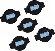 MOOKEENONE Conjunto de tampas de pavio de água para aspirador de pó (5 peças) Acessórios Kit de tampa de pavio de água de substituição para iRobot para Braava 380 380t 320 Mint 4200 4205 5200 5200C