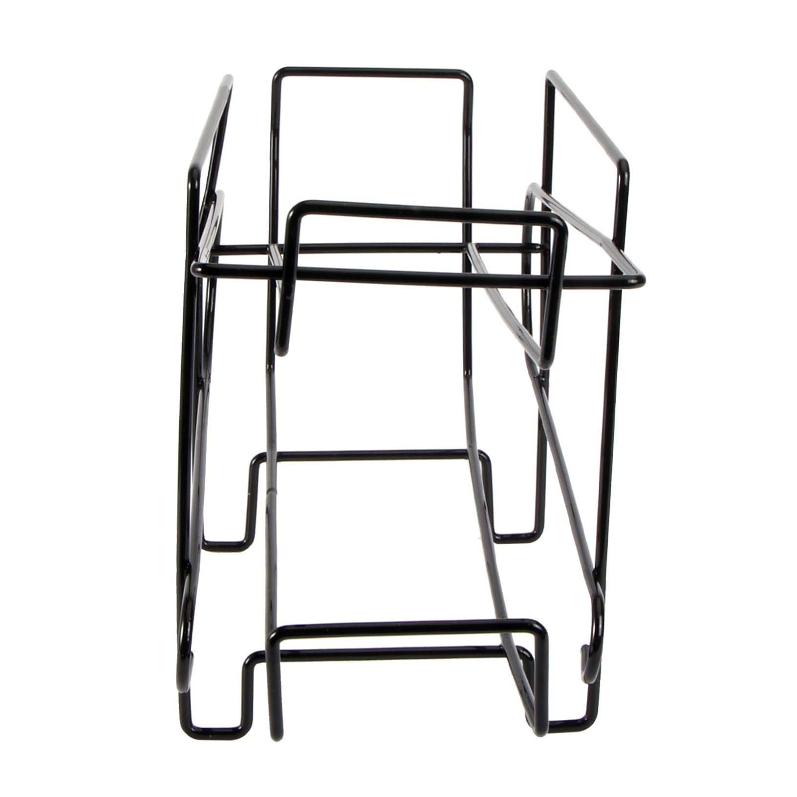 ABOOFAN Distributore Di Lattine Di Soda Per Frigorifero Organizer Per Frigorifero Porta Lattine A Doppio Scaffale Per La Cucina Nero