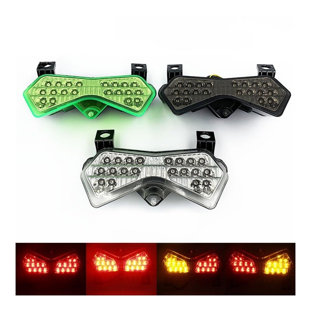 Feu arrière LED transparent pour moto Kawasaki 2003–2004 ZX-6R/636, 2003–2006 Z1000