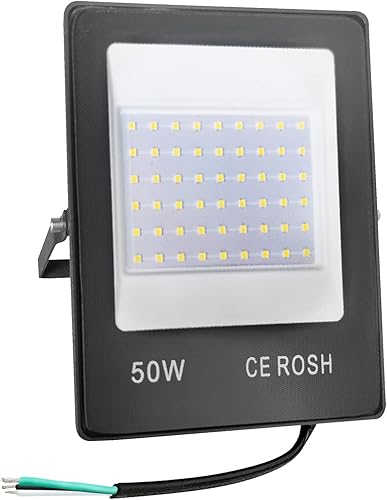 Luces de inundación LED de 20 W, 2000 lm, luces de trabajo súper brillantes, IP66, impermeables, para exteriores, 5000 K, luz diurna, luz blanca,