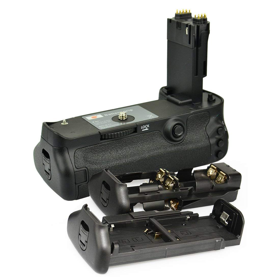 DSTE BG-E11 Vertical Impugnatura Batteria + 2x LP-E6 Batteria + USB Caricabatteria per Canon EOS 5D Mark III 5D3