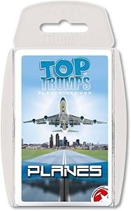 Top Trumps Passenger Planes Card Game, White