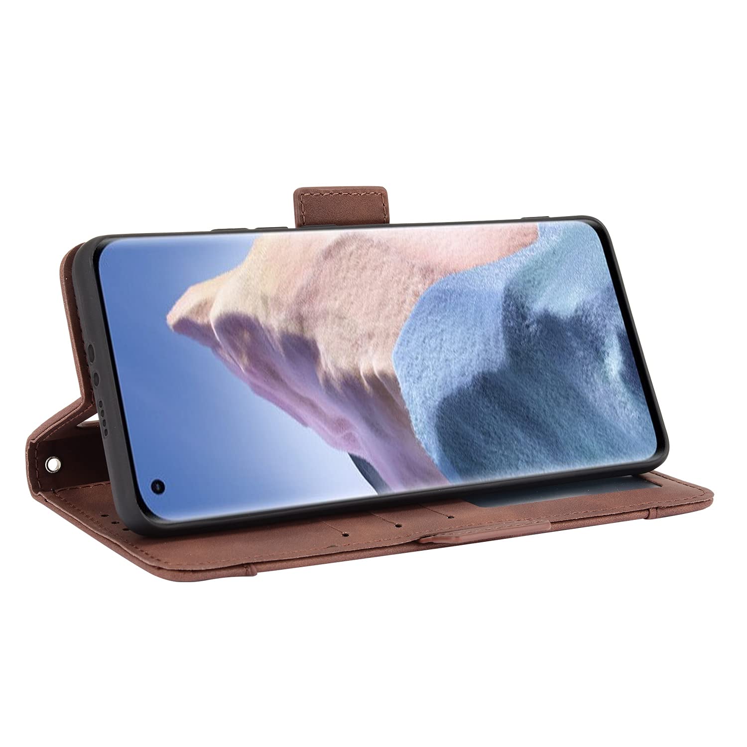 Leder-Handyhülle Für Xiaomi Mi 11 Ultra – Flip-Cover Mit Kartenschlitzen, Standfunktion & Magnetverschluss