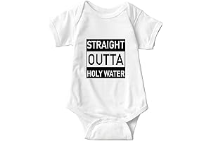 Straight Outta Holy Water: The Perfect Baptism Gift for Your Little One