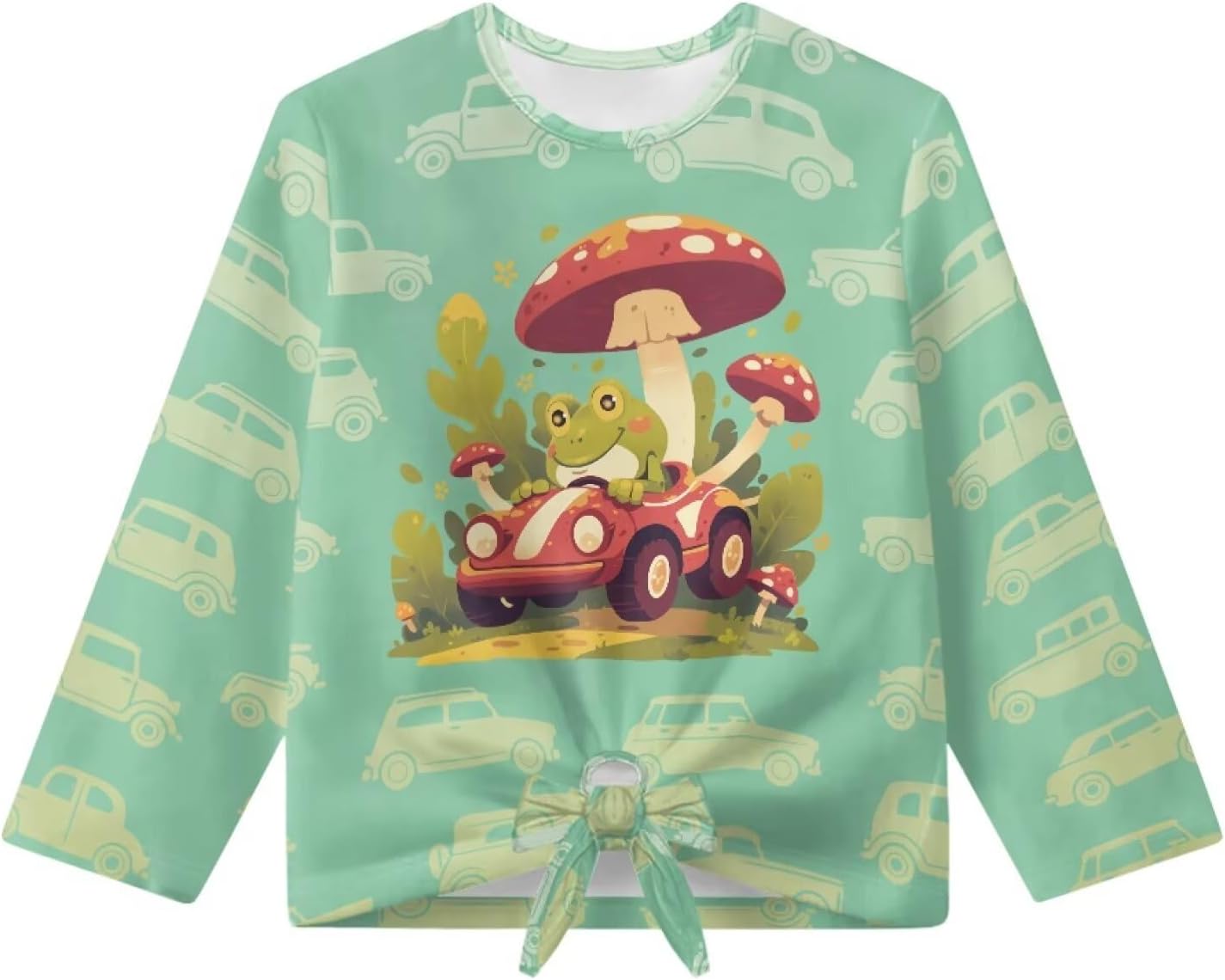 Girls Long Sleeve Sweatshirt Soft Crew Neck Shirts Basic Skin-friendly Kids Top Toddler Girl Blouse Size 5-12