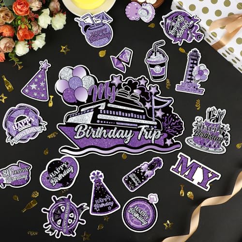 Imanes Decorativos para Puerta Cumpleaños Barco Crucero miniatura 3