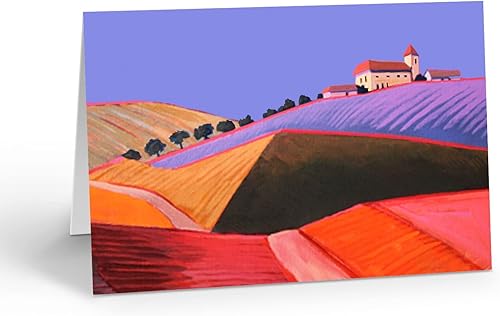 Miniatura 5 de Stonehouse Collection  Tarjetas de notas Village Up in the Mountain, México, fabricadas en Estados Unidos, juego de 10 tarjetas de agradecimiento en