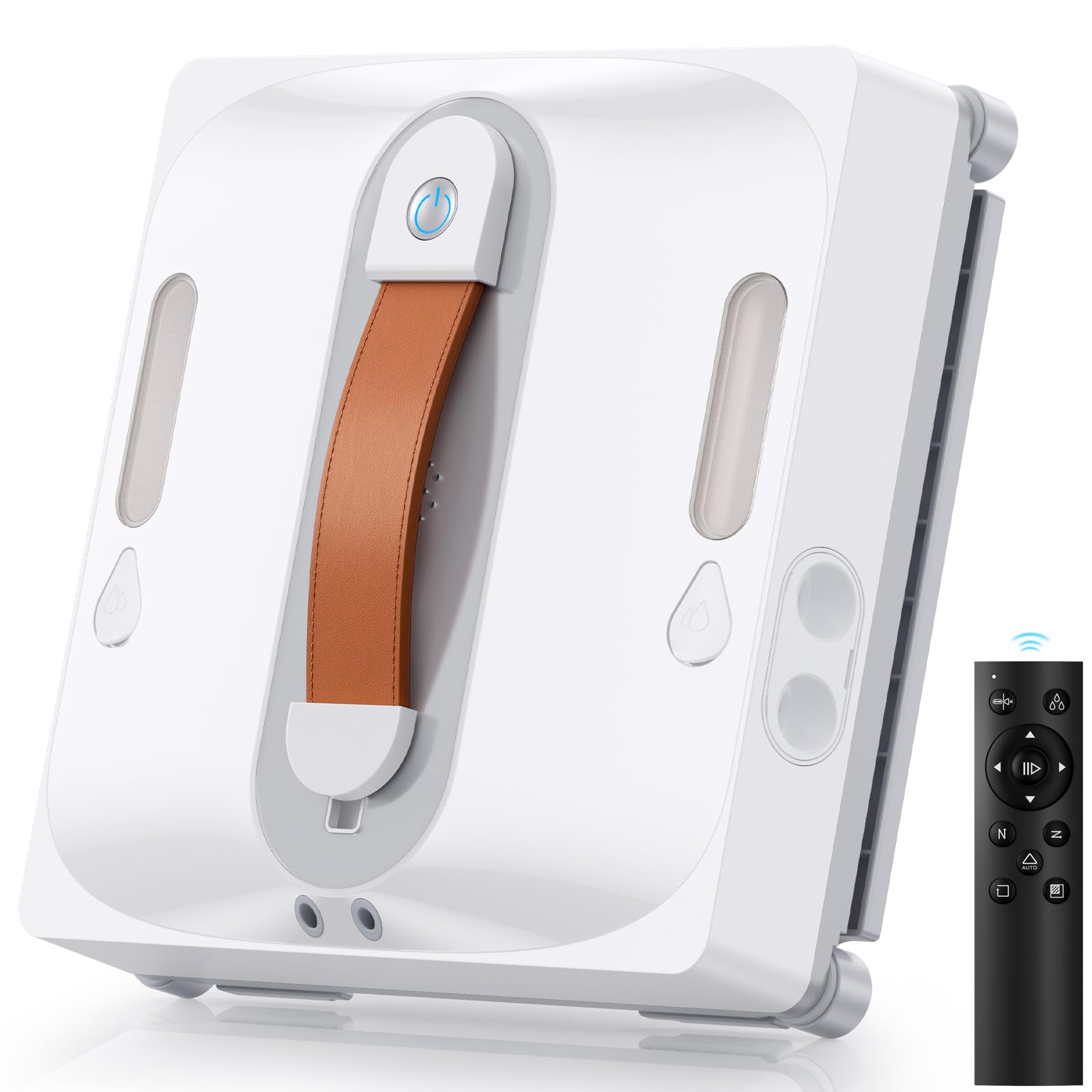 Lubluelu Auto Window Cleaning Robo,Suction Power, Anti-Falling and Edge Detection Sensors, for High-Rise Windows, Tiles and Glass
