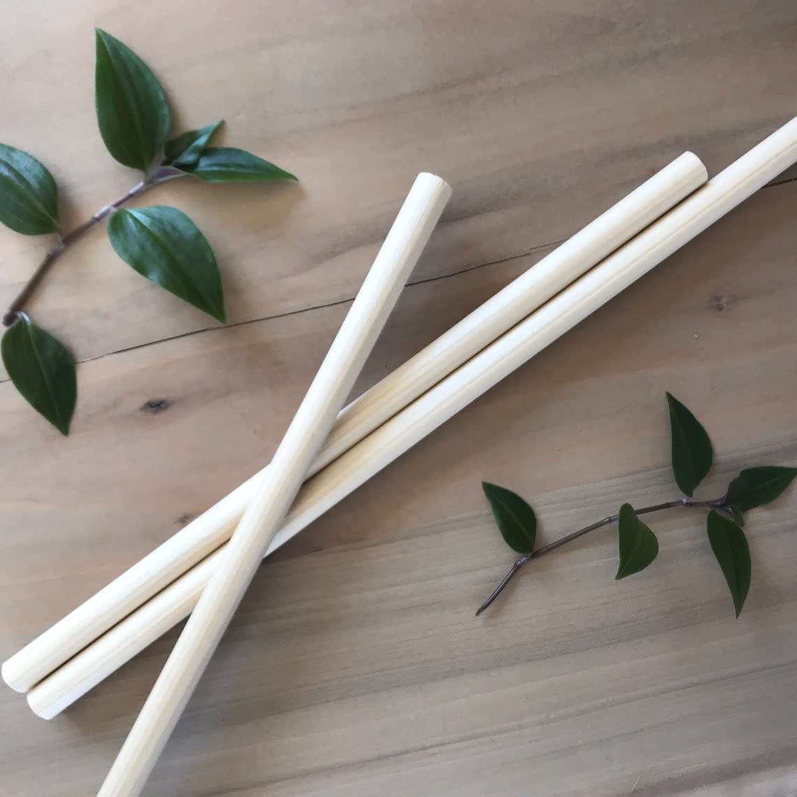 Craft Affair | 12 inch X 16mm Natural Pine Wooden Dowel Rods, Set of 2 | Wooden Wall Hanger for DIY, Art and Craft & More