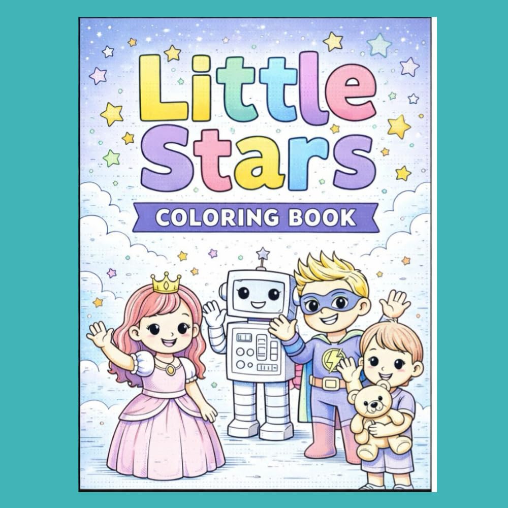Little Stars: Coloring Book