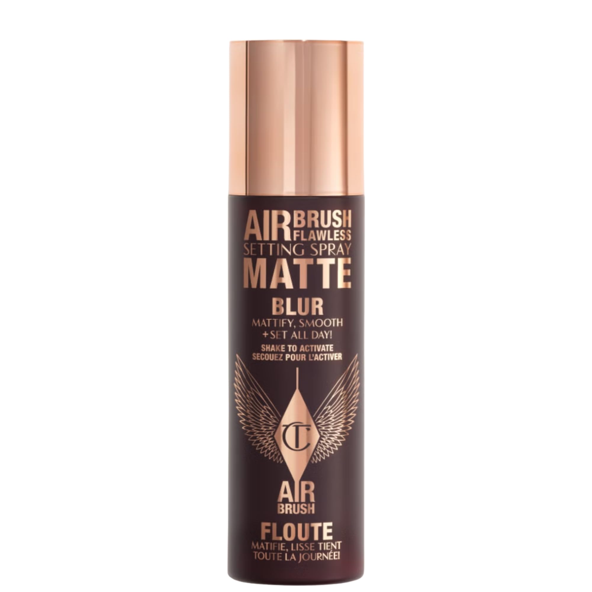 Charlotte Tilbury Aérographe en spray mat effet blur-mat, finition de maquillage longue durée