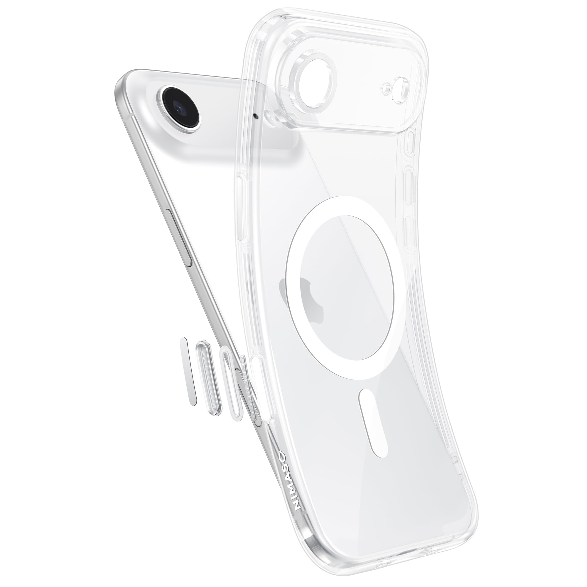 【新品】MagSafe対応 iPhone Airケース、NIMASO フィルム Amazon.co.jp: NIMASO iPhone Air 用 ケースクリア MagSafe対応