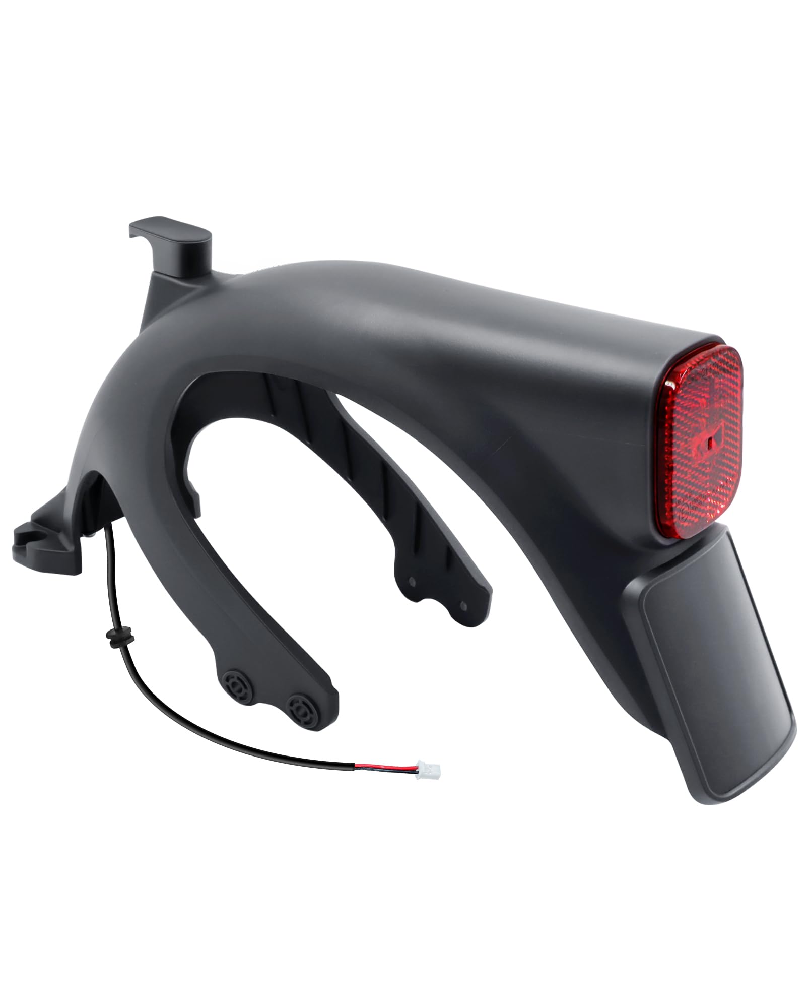 Scooter Rear Fender Assembly with Hook&Taillight Integrated Compatible with  Ninebot by Segway MAX G2 G65 Max2 Kickscooter Support Rear Mudguard