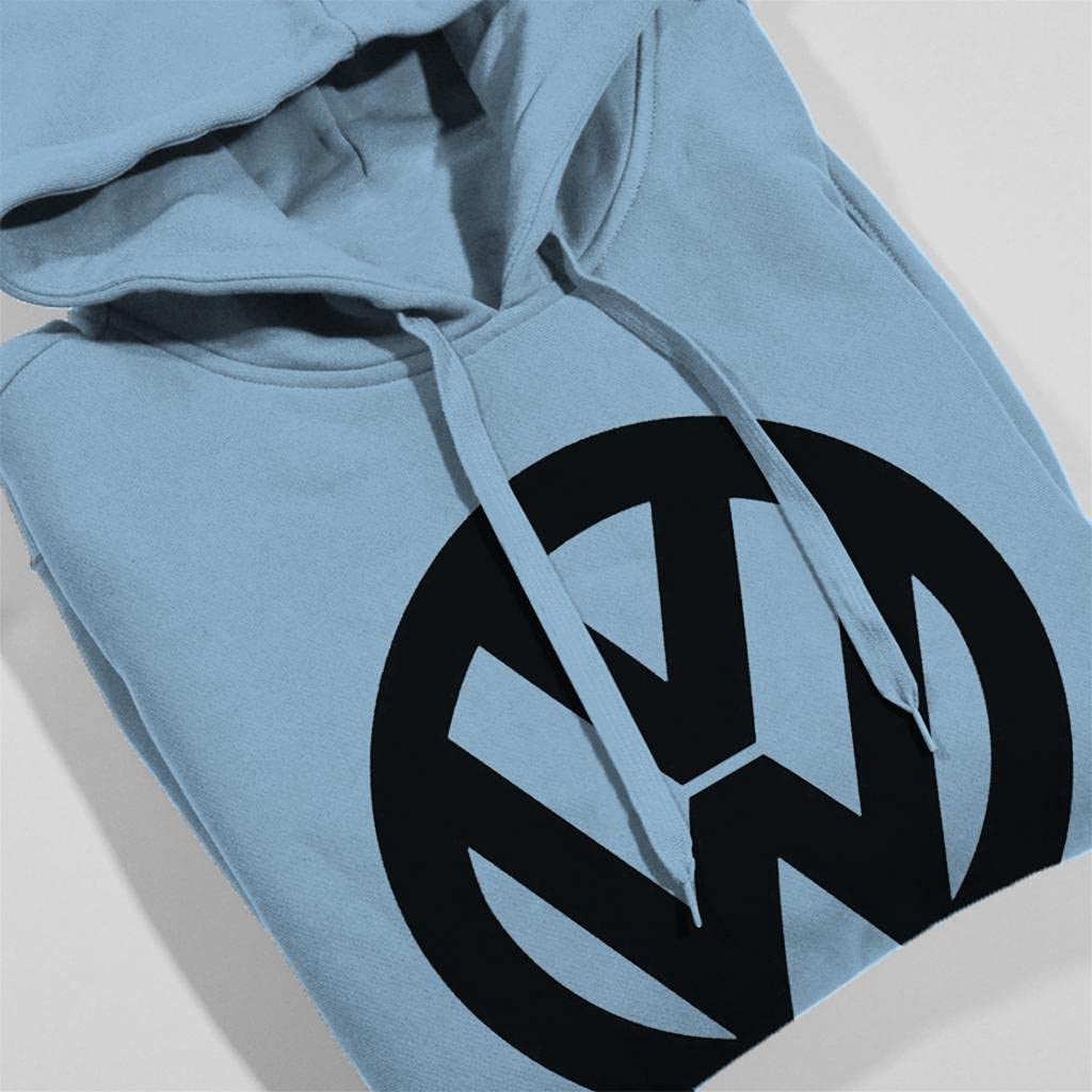 Volkswagen Czarna męska bluza z kapturem z logo VW Classic