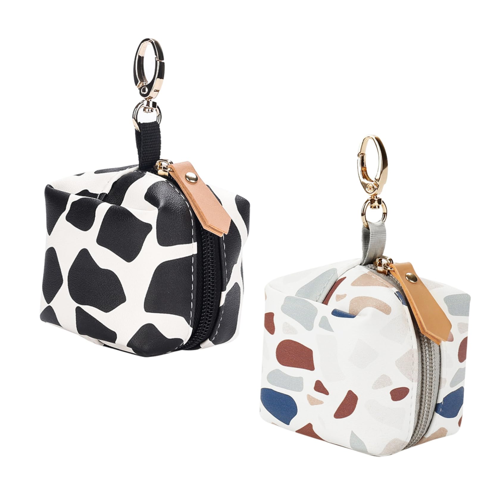 YARNOW Estuche Portachupetes Con Diseño De Piedra Y Organizador De Chupetes Para Bebés De Limpiar Y Transportar Para Accesorios 2 Piezas*2