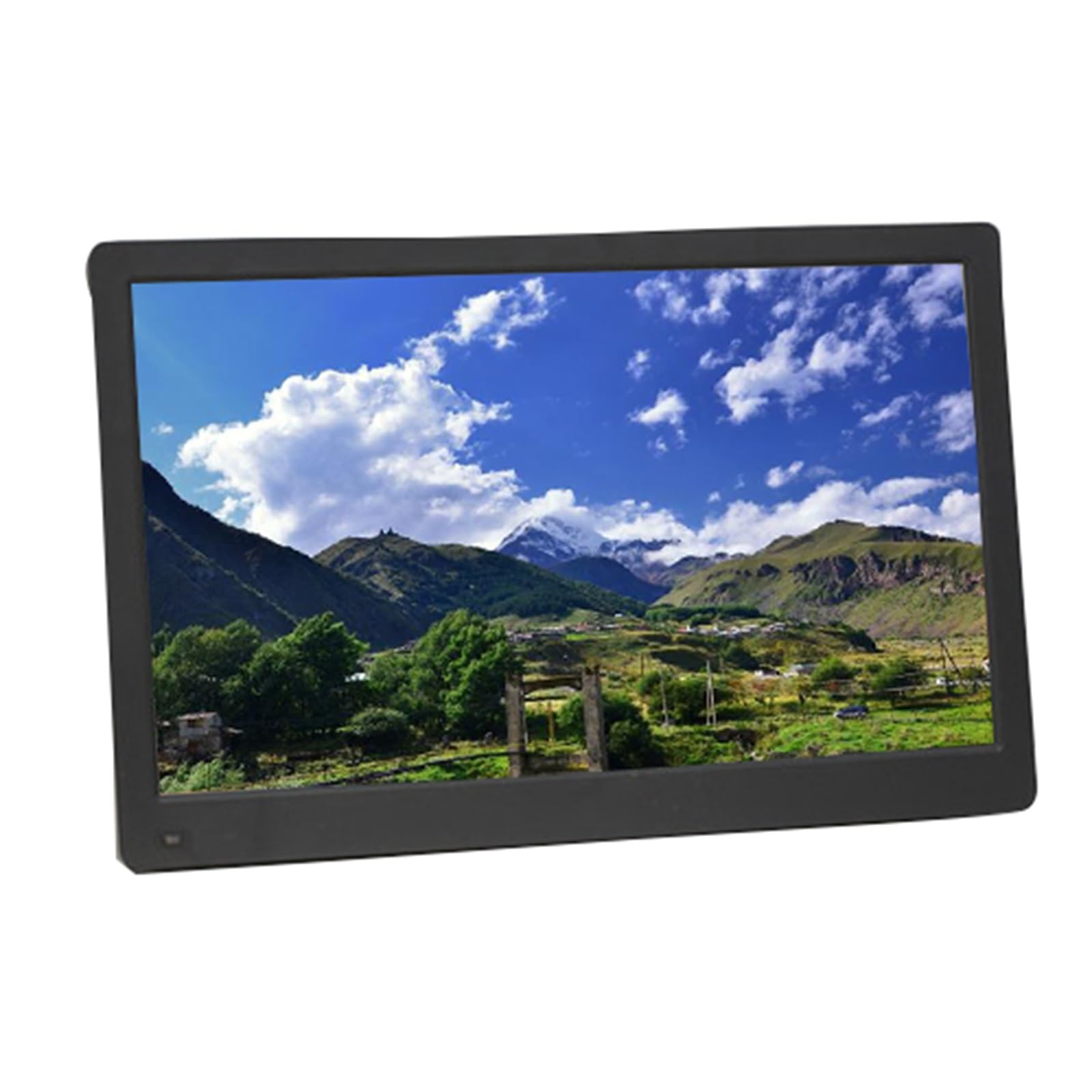 MYUYEE 17.3-Inch Ips Full Hd Digital Photo Frame - Advertising Video Player (Black)