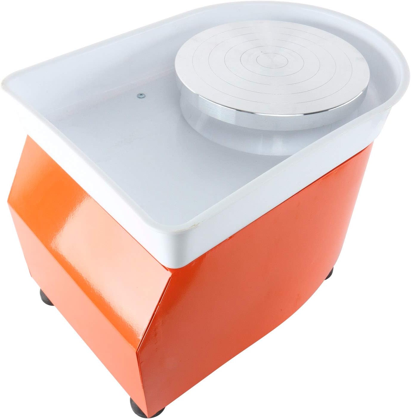 YaeTek 25CM 350W Electric Pottery Wheel Machine Ceramic Work Clay Forming Machine DIY Art Craft Tool 110V US Plug