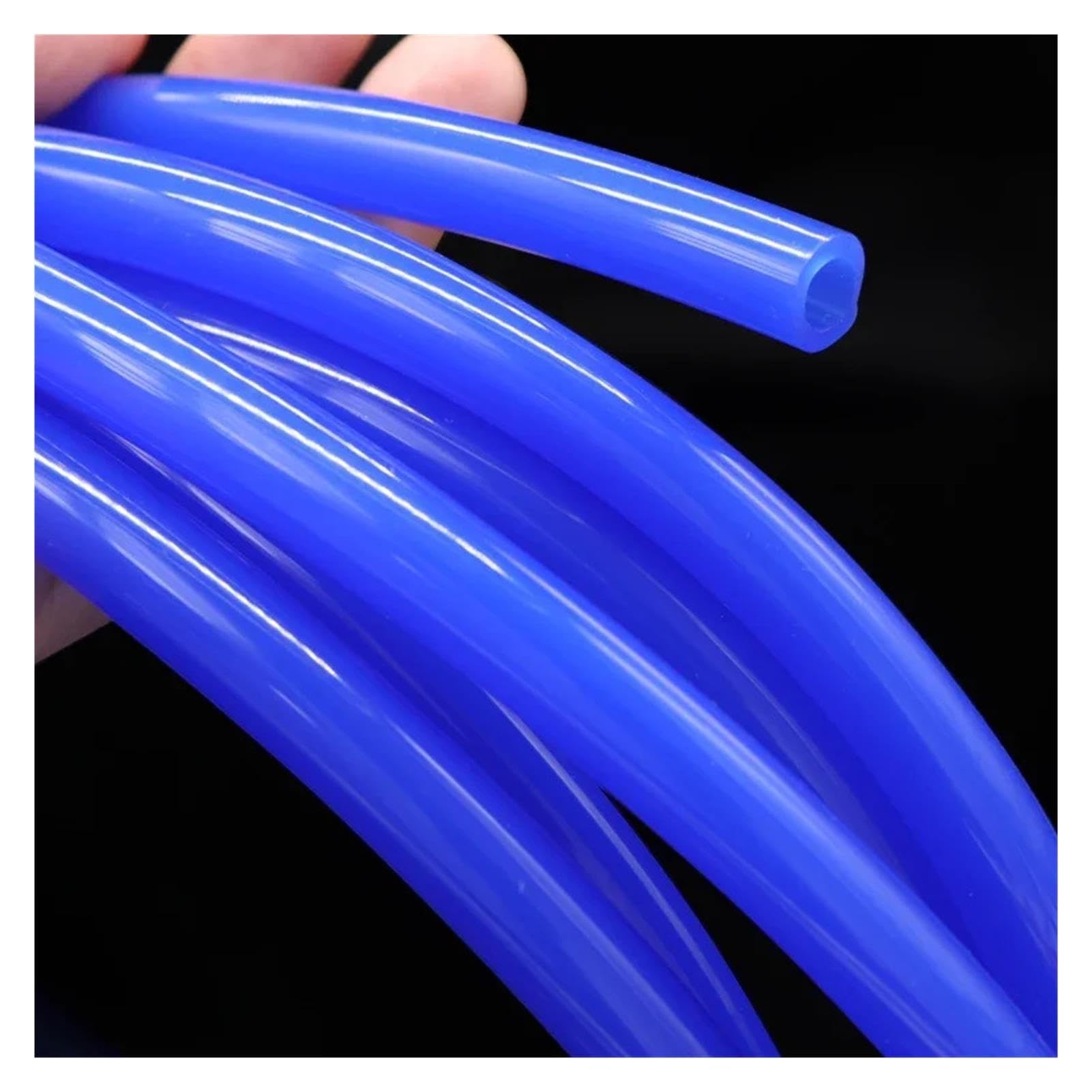 Blauer Silikonschlauch Flexibler Wasserschlauch