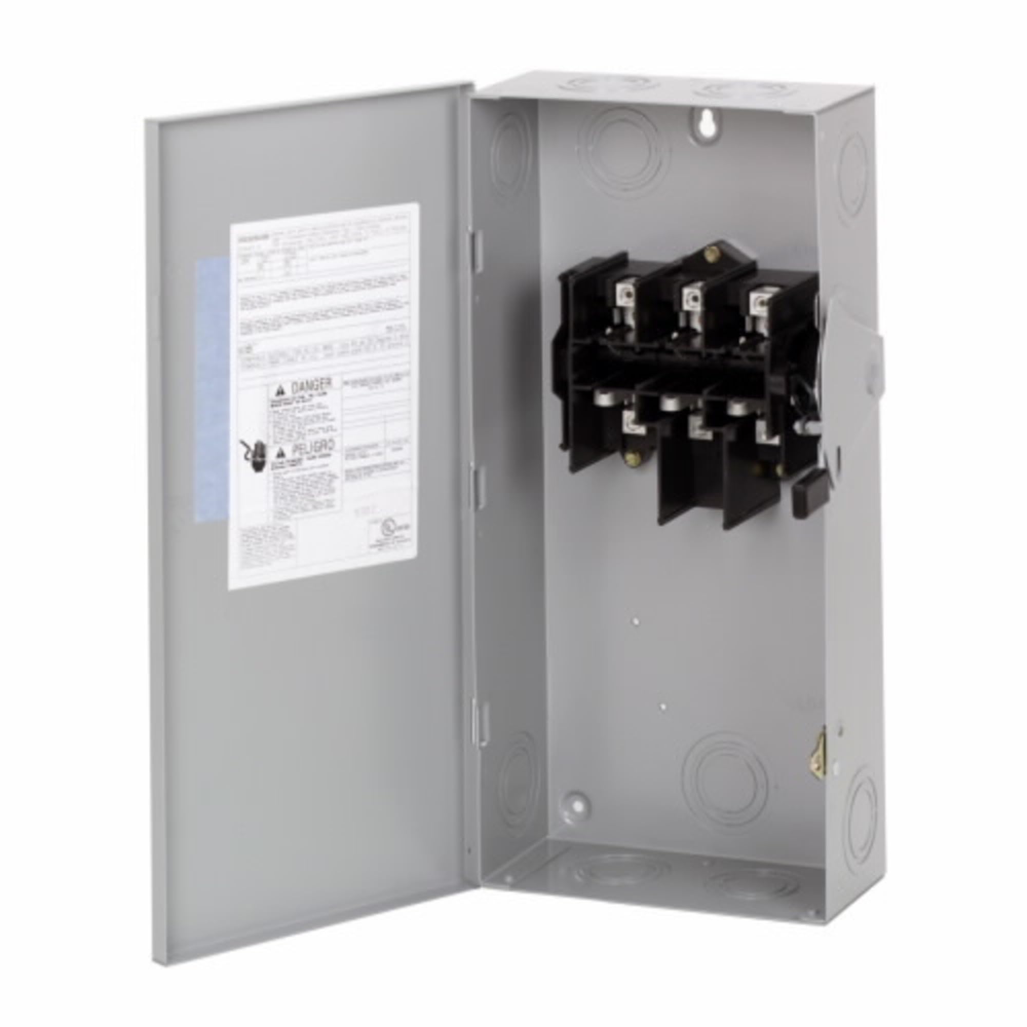 Eaton DG323UGB 100A, 3P, 240V, GD Safety Switch, NEMA 1