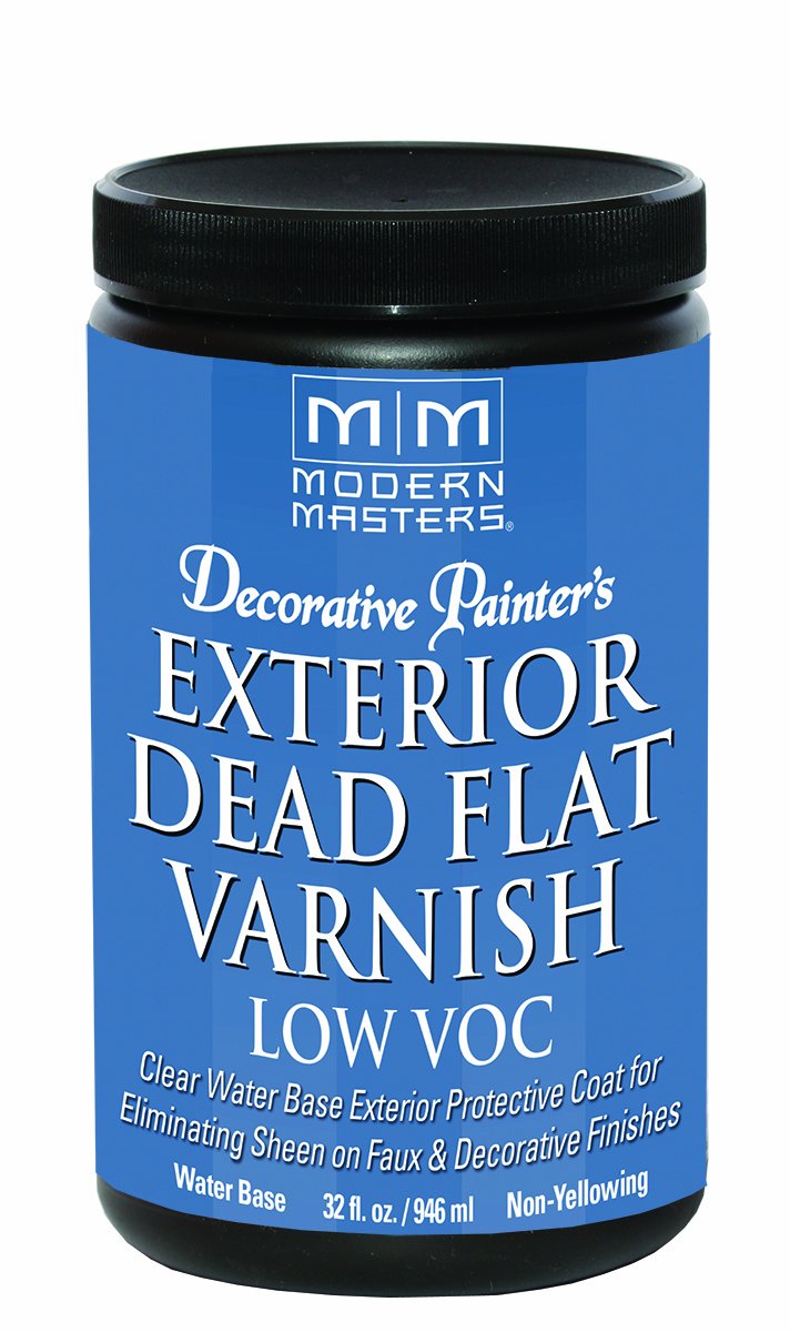 Modern Mastersqt DP401 Clear Decorative Painter’s Acrylic Dead Flat Varnish