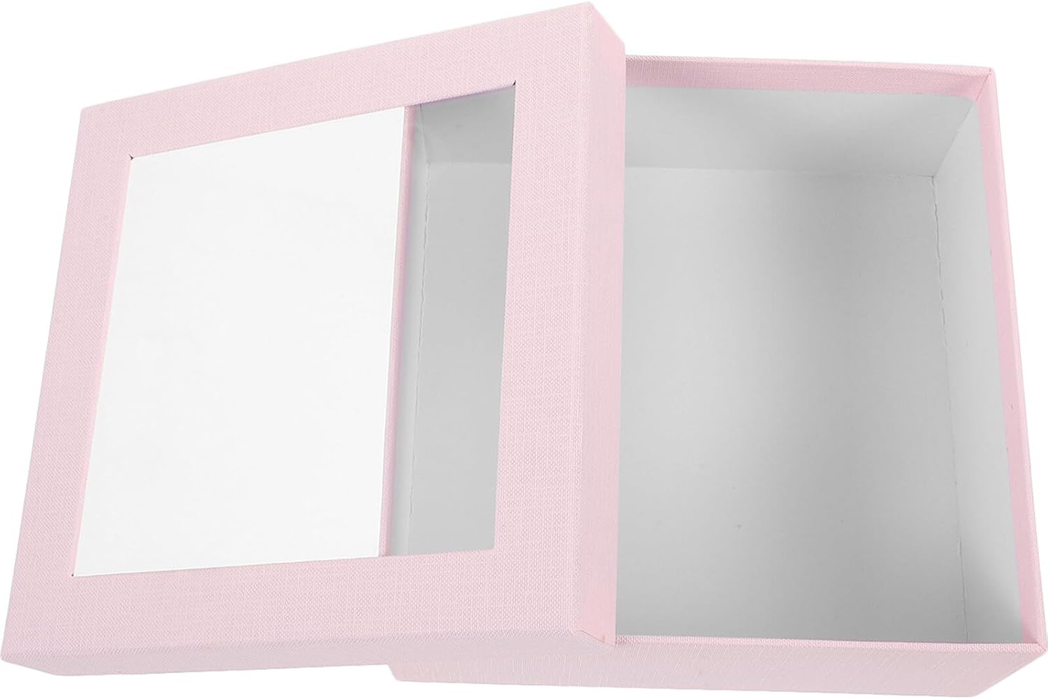 OATIPHO Square Empty Box Portable Multi-use Packing Case Thick Material Lightweight Storage Container for Birthday Valentine Presents