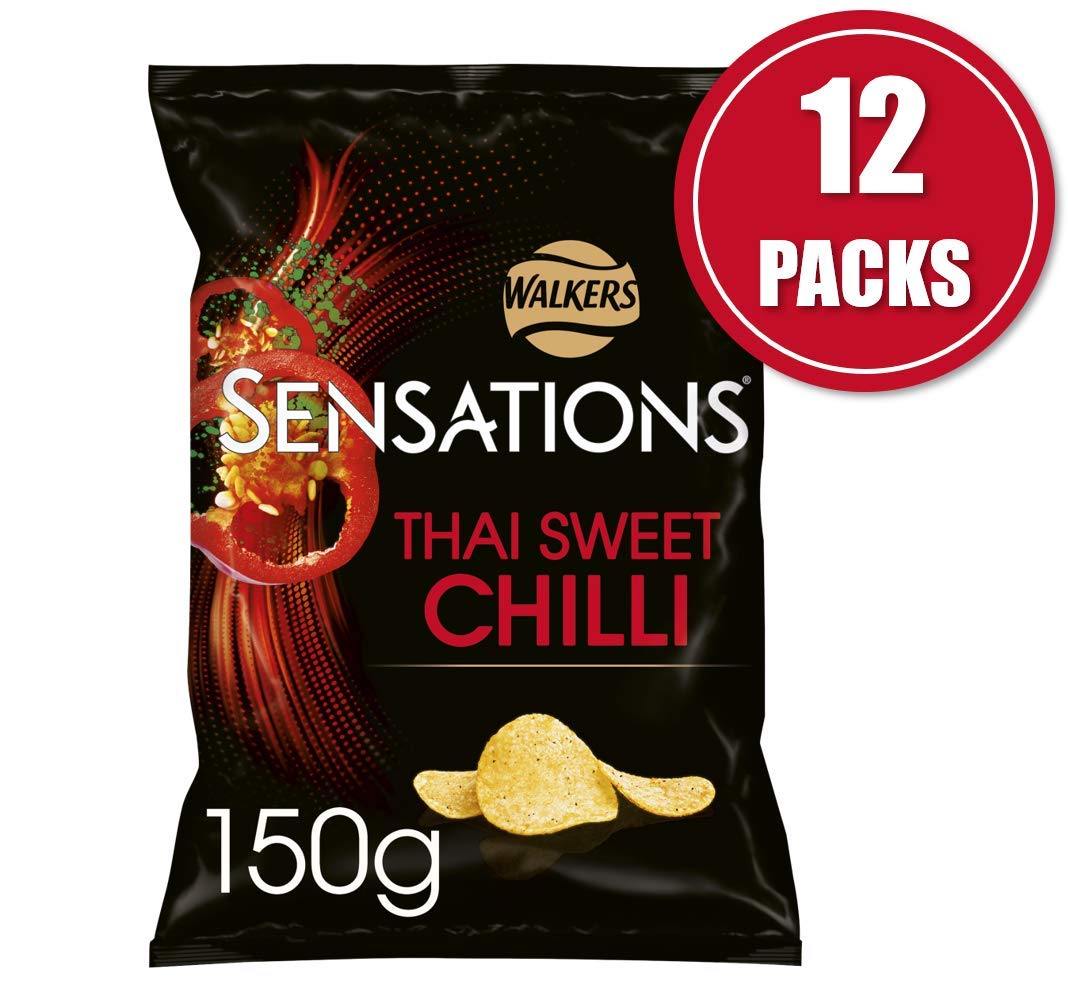 Walkers "Sensations" Thai Sweet Chilli Crisps 40g Buy Online in United