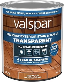Stain&Sealer TRNSP RED NATL QT VL1028080-14