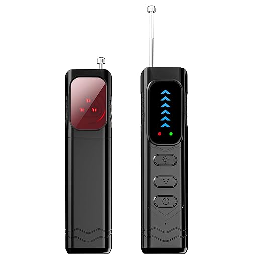 Hidden Camera Detectors,Anti-Spying Device,Portable GPS Tracker Detector and Bug Sweeper Device,Wireless Signal and RF Scanner,Hidden Camera Finder for Travel,Hotels,Home,Office,Car