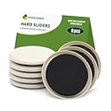Furniture Sliders for Carpet 8 PCS - 3 1/2 inch Furniture Moving Slider Chair Legs Floors Protectors– Move Your Furniture Easy & Safely(for Carpet)